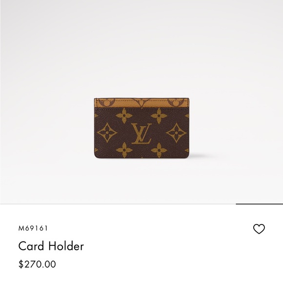 Louis Vuitton cardholder monogram reverse - Picture 1 of 6
